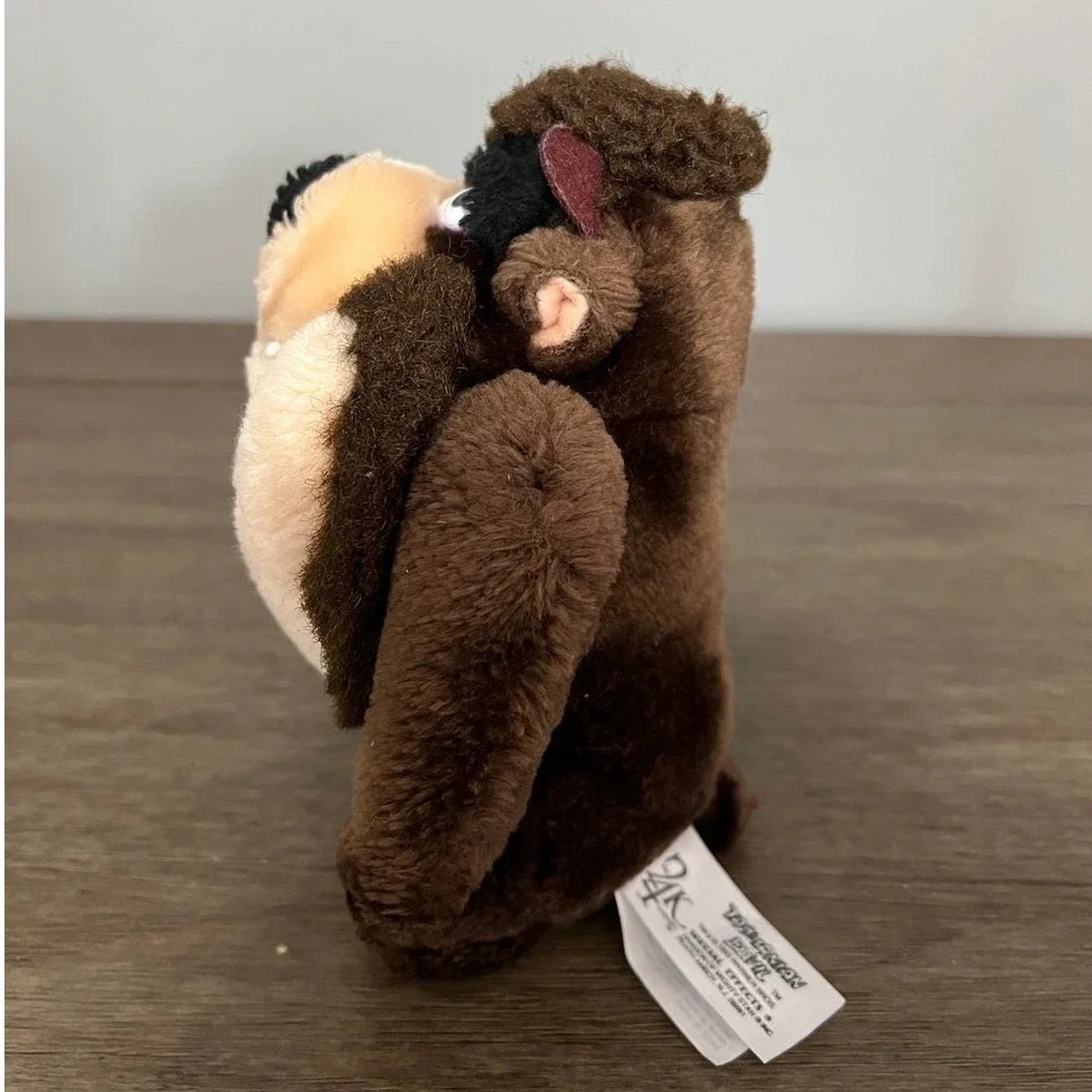 Vintage 1993 Taz Tasmanian Devil Looney Tunes Plush 24K Company Brown Toy